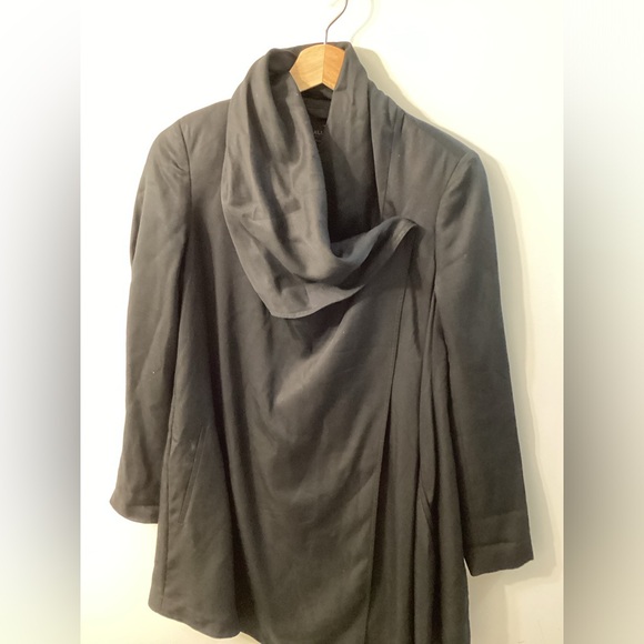 All Saints Aiko Black Monument Coat Size 00 - Picture 4 of 12